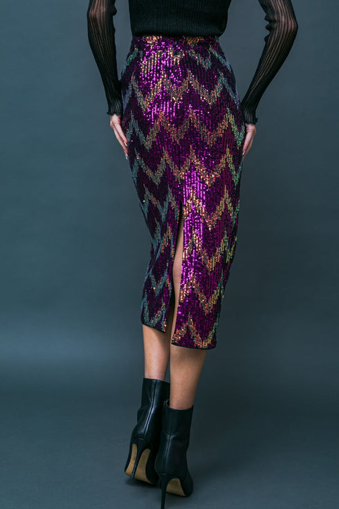 be-happy-friend-sequin-midi-skirt Flying Tomato-Sophia's Style-2